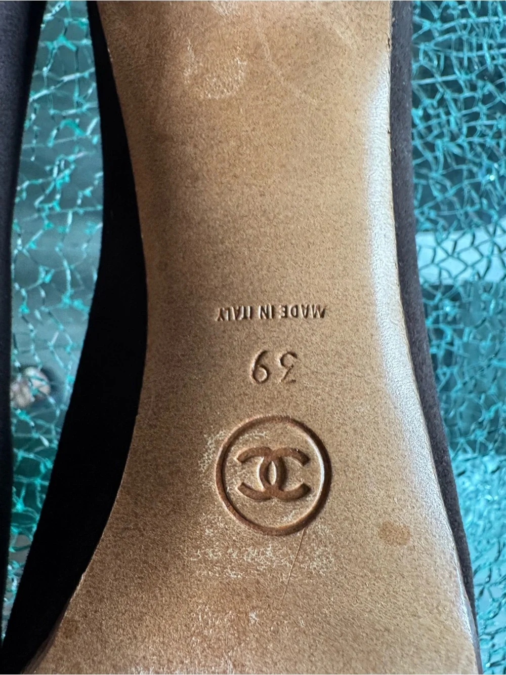 Chanel‎ Women's Brown Suede Pumps 39